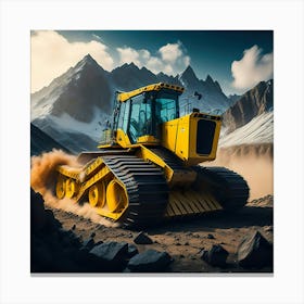 Buldozer Mountain (20) Canvas Print