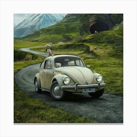 Vw Beetle Canvas Print