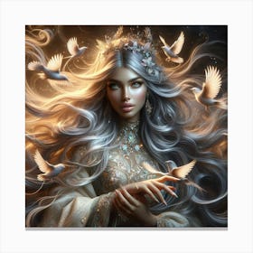 Mermaid 9 Canvas Print