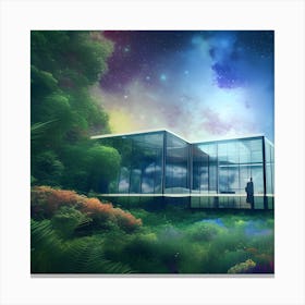 House In The Forest 1 Canvas Print