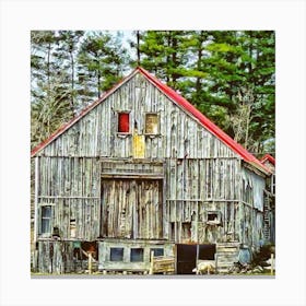 Rustic Barn Canvas Print