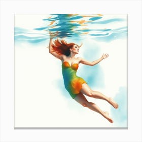 Mermaid 2 Canvas Print