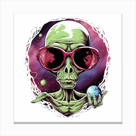 Alien 1 Canvas Print