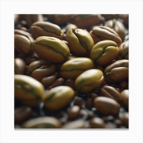 Coffee Beans 376 Canvas Print