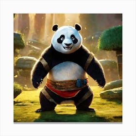 Panda Canvas Print