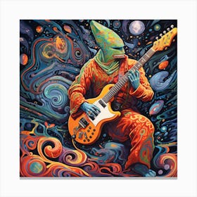 Psychedelic Rocker Canvas Print