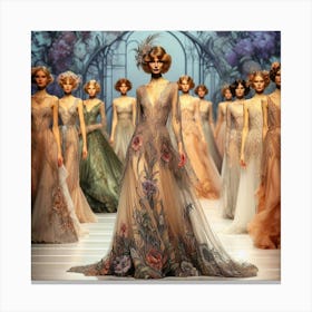 London Fashion Week 3 Canvas Print