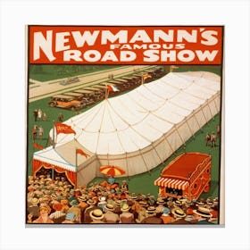 Newman'S Road Show Canvas Print