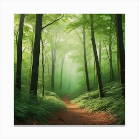 Forest Path Canvas Print