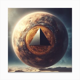 Pyramid Of The Sun Canvas Print