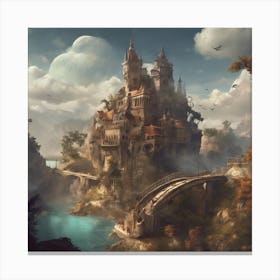 Fantasy Castle 39 Canvas Print