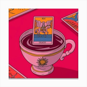 An Illustration Of A Tarot Cup Filled Wi Dfogphe Sqcdyeyamcon6g O87ja9w5qiyzjjvqrvb2cq Canvas Print