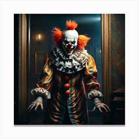 Clown 1 Canvas Print