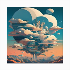 Cloud City Canvas Print