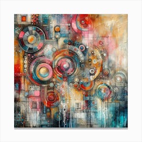 Abstract Painting Canvas Print