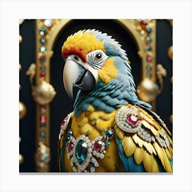 Jewelled Parrot 7 Canvas Print