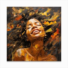 'A Smile' Canvas Print