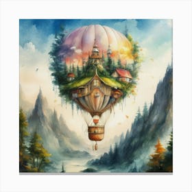 Hot Air Balloon 9 Canvas Print