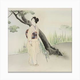 Geisha 3 Canvas Print