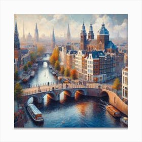 Amsterdam City 1 Canvas Print