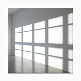 White Wall - White Wall Stock Videos & Royalty-Free Footage Canvas Print