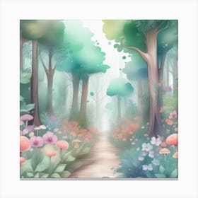 Forest Path 1 Canvas Print