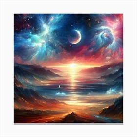 Astral Aura 6 Canvas Print