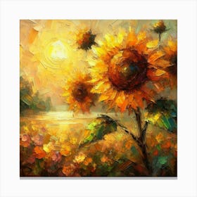 Sunflowers Canvas Print