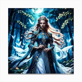 Elven Princess Canvas Print