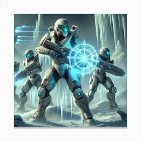 Frost Sentinels 1 Canvas Print