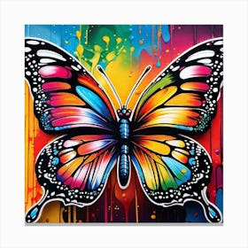 Butterfly Painting 41 Canvas Print