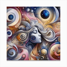 Psychedelic Painting 3 Canvas Print