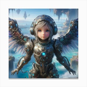 Angel Girl 2 Canvas Print