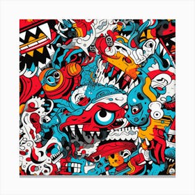 Doodles Canvas Print