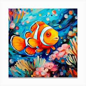 Clown Fish 2 Canvas Print