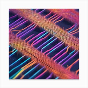 Computer Chip Canvas Print