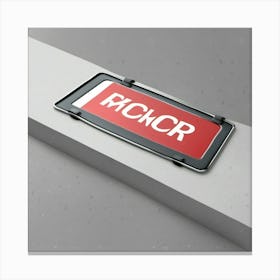 Ricor Sign Canvas Print