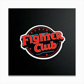 Fighter Club Canvas Print