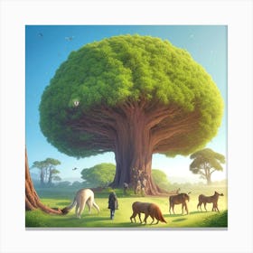 Tree Of Life 122 Canvas Print