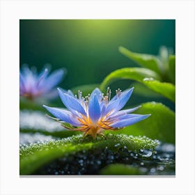 Water Lily 1 Canvas Print