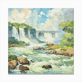 Igua Falls Canvas Print