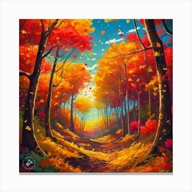 Autumn Forest Canvas Print