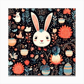 Playful And Whimsical A Pattern Featuring Whimsical Creatures Playful Patterns And A Touch Of Mag 926459648 (2) Canvas Print