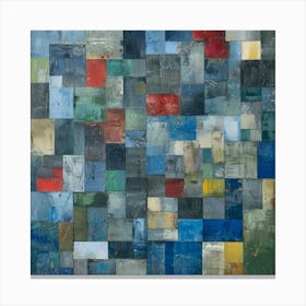 Abstract Squares 5 Canvas Print