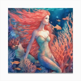 An Ethereal Underwater World 3 Canvas Print