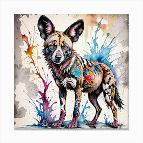 Wild Dog 1 Canvas Print