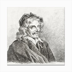 Portrait Of Jan Havicksz, Jean Bernard Canvas Print