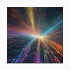 Abstract Space Background 1 Canvas Print