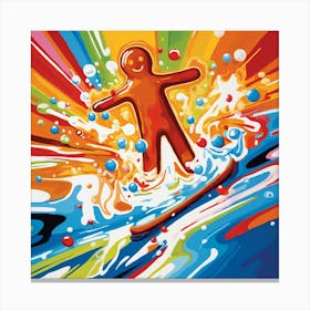 Gingerbread Man 1 Canvas Print