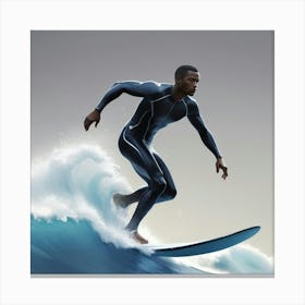 Surfer Canvas Print